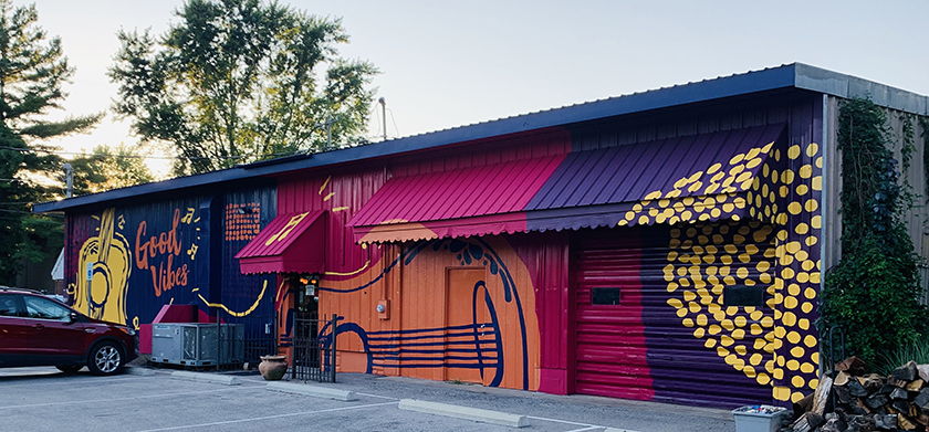 2019 Color the County Franklin mural