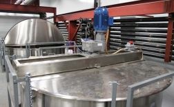 new mixing tanks closeup