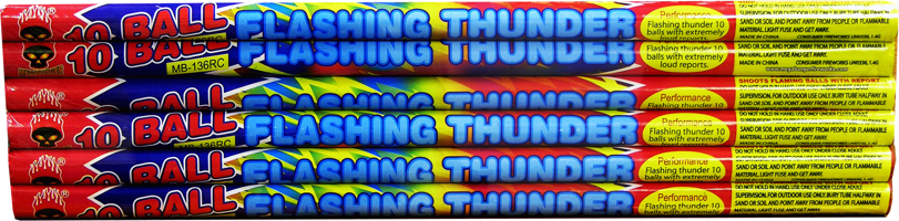 Image of Flashing Thunder 10 ball w/ Reports