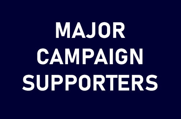 Image for Major Campaign Supporters