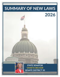 2026 Summary of New Laws - Sen. Becker