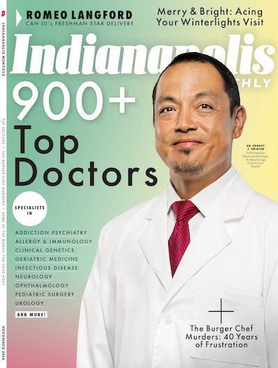 Eye Surgeons of Indiana Ophthalmologists named 2018 Top Doctors by Indianapolis Monthly