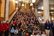 Leising welcomes Loper Elementary School to the Statehouse