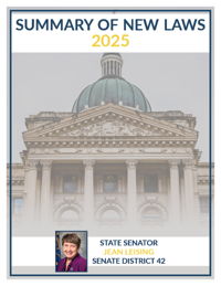 2025 Summary of New Laws - Sen. Leising