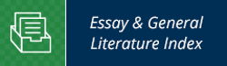 Essay & General Literature Index