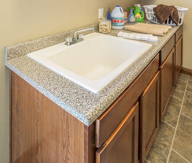 LAUNDRY SINK AND KOHLER FAUCET