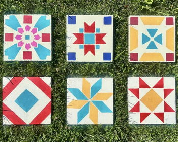Quilt Square Stepping Stones Class