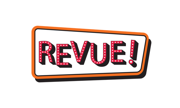 REVUE! logo for REVUE!
