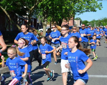 Memorial Day Mile race/walk and service