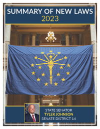 2023 Summary of New Laws - Sen. Johnson