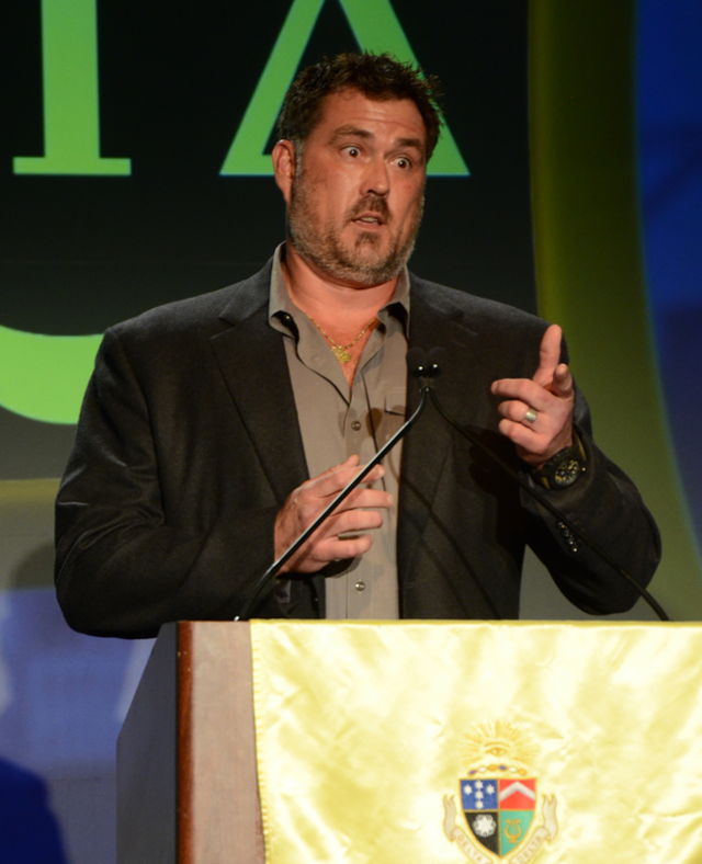Lone Survivor Accepts Award for Heroism