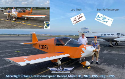 Image for Beta Alpha Alumnus Feels the Need for (Air)Speed