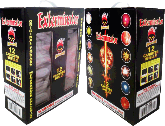 Exterminator 12 Canister Shells