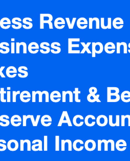 Business Revenue Not Equal Personal Income