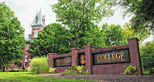 Image for Franklin College Campus Designated as a National Register Historic District
