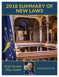 2018 Summary of New Laws - Sen. Gaskill
