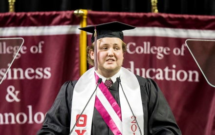 Image for Commencement Speaker Feels Calling to Education