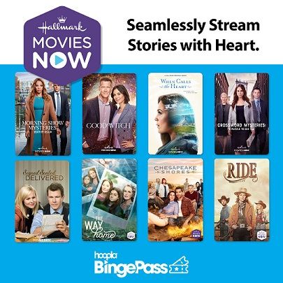 hoopla Hallmark Movies Now BingePass