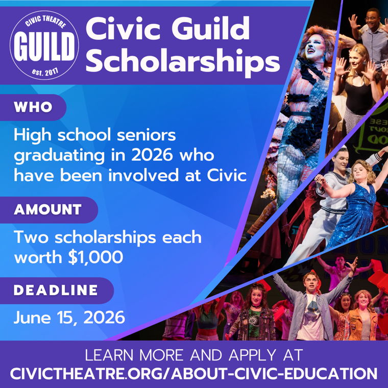 Civic Theatre Guild Scholarships Image for Civic Theatre Guild Scholarships