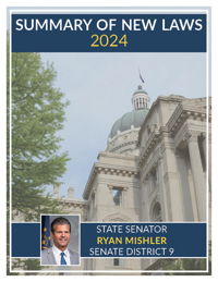 2024 Summary of New Laws - Sen. Mishler