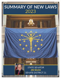 2023 Summary of New Laws - Sen. Buck