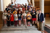 Sen. Buchanan welcomes Lebanon Central Elementary students to the statehouse